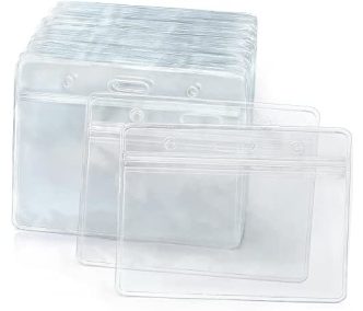 Portatessere vinile soft Orizzontale 107x80 mm