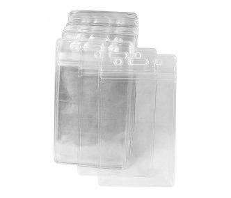 Portatessere vinile soft Verticale 101x62 mm