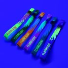 Braccialetti Tessuto - (15x340mm, stampa full color FLUO su un lato) - con chiusura in alluminio