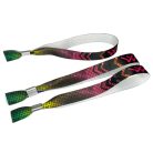 Braccialetti Tessuto Per Bambini - (15x300mm, stampa full color su un lato) - con chiusura in alluminio 