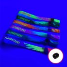 Braccialetti Tessuto Per Bambini - (15x300mm, stampa full color FLUO su un lato) - con chiusura riutilizzabile