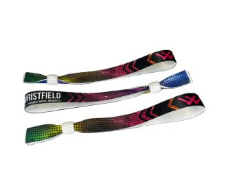   Braccialetti Tessuto Per Bambini - (15x300mm, stampa full color su un lato) - con chiusura riutilizzabile