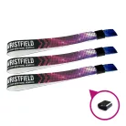 Braccialetti Tessuto - (15x340mm, stampa full color su un lato) - con chiusura monousabile in plastica