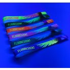 Braccialetti Tessuto - (15x340mm, stampa full color FLUO su un lato) - con chiusura monousabile in plastica