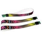 Braccialetti Tessuto - (15x340mm, stampa full color su un lato, dati variabili) - con chiusura monousabile in plastica