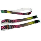 Braccialetti Tessuto - (15x340mm, stampa full color su un lato, dati variabili) - con chiusura monousabile in plastica