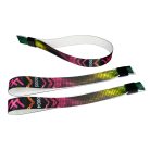 Braccialetti Tessuto - (15x340mm, stampa full color su un lato, dati variabili) - con chiusura monousabile in plastica