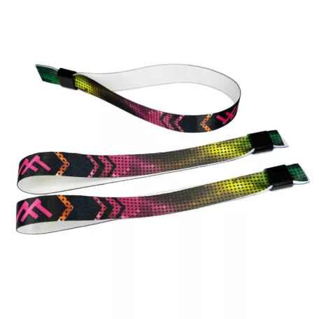 Braccialetti Tessuto - (15x340mm, stampa full color su un lato) - con chiusura monousabile in plastica