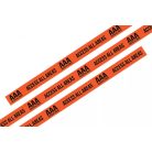 Braccialetti Tessuto - (15x340mm, prestampati full color su un lato) - con chiusura monousabile in plastica  -  AAA - ACCESS ALL AREAS