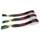 Braccialetti Tessuto - (15x340mm, stampa full color su un lato) - con chiusura riutilizzabile in plastica