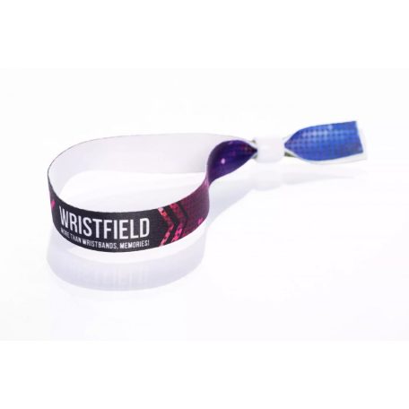 Braccialetti Tessuto - (15x340mm, stampa full color su un lato) - con chiusura riutilizzabile in plastica