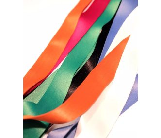   Laccetti Porta Badge Raso 20x900mm - Neutri - Colorati - Con moschettone