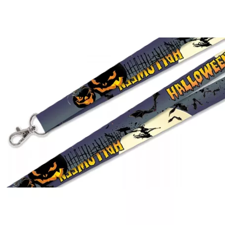 Laccetti Porta Badge Raso  20mm - Prestampati - Halloween Strega