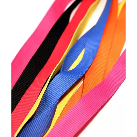 Laccetti Porta Badge Raso a coste  20x900mm -  Neutri - Colorati - Con moschettone