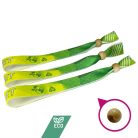 Braccialetto Ecologico - (PET Riciclato, 15x340mm, stampa full color su un lato) con chiusura bamboo riutilizzabile