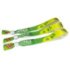 Braccialetto Ecologico - (PET Riciclato, 15x340mm, stampa full color su un lato) con chiusura riutilizzabile in plastica
