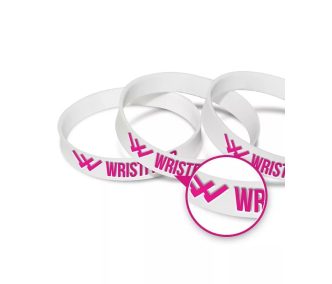 Braccialetti Silicone - Inciso con stampa 1 colore