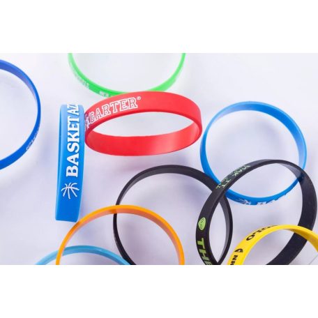 Braccialetti Silicone con stampa 1 colore - Per Bambini