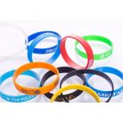 Braccialetti Silicone con stampa 1 colore - Per Bambini