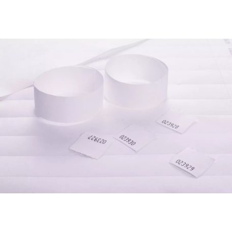 Braccialetti Tyvek 1" - Full Colour con Coupon staccabile (STUB)