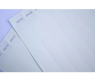   Braccialetti identificativi Tyvek 1” – Stampabili con stampanti laser
