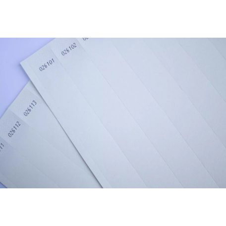 Braccialetti identificativi Tyvek 1” – Stampabili con stampanti laser