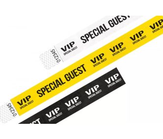 Braccialetti Tyvek 1" Prestampati - VIP Special Guest