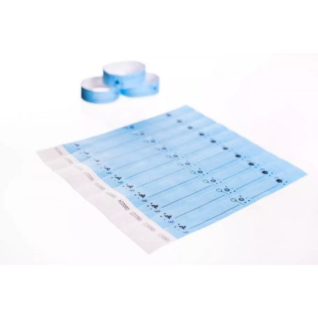 Braccialetti identificativi Prestampati Tyvek 3/4" - Per Bambini (20cm)
