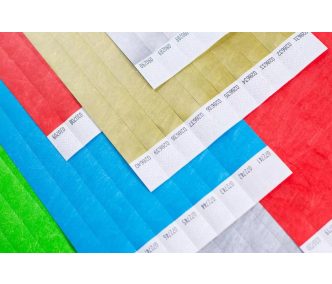   Braccialetti identificativi Tyvek 3/4" - Per Bambini (20cm) - Neutri