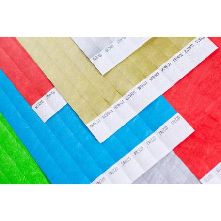 Braccialetti identificativi Tyvek 3/4" - Per Bambini (20cm) - Neutri