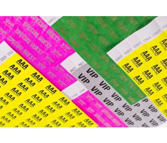 Braccialetti Tyvek 3/4" Prestampati - AAA 