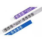 Braccialetti Tyvek 3/4" Prestampati - No Alcohol Under 18