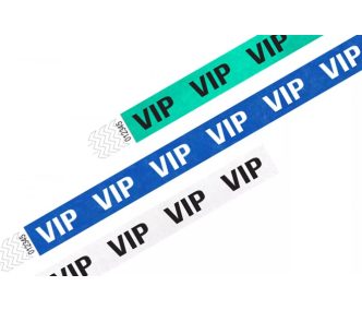 Braccialetti Tyvek 3/4" Prestampati - VIP