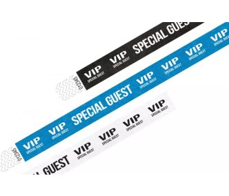 Braccialetti Tyvek 3/4" Prestampati - VIP SPECIAL GUEST