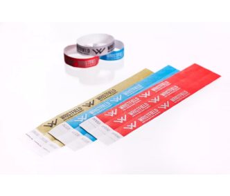   Braccialetti personalizzati Tyvek 3/4" - Per Bambini (20cm)