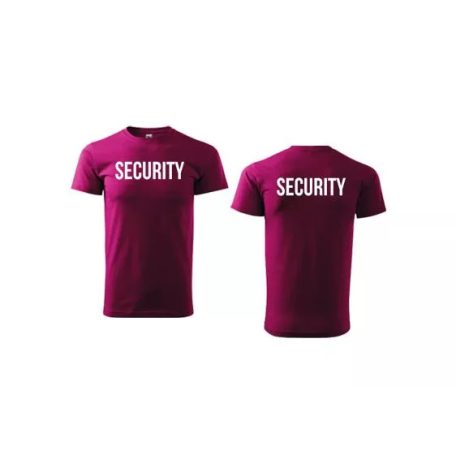 Magliette Personalizzate con scritta - SECURITY