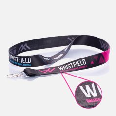 LACCETTI PORTA BADGE  SATENO PERSONALIZZATI