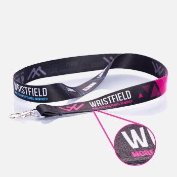 LACCETTI PORTA BADGE  SATENO PERSONALIZZATI